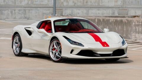 Ferrari F8 Spider 2021 asta