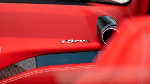 Ferrari F8 Spider 2021 asta