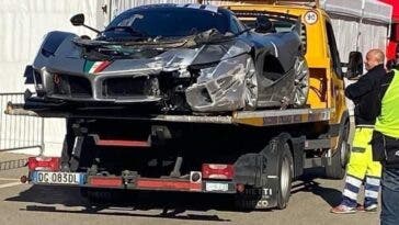 Ferrari FXX K Evo incidente Mugello