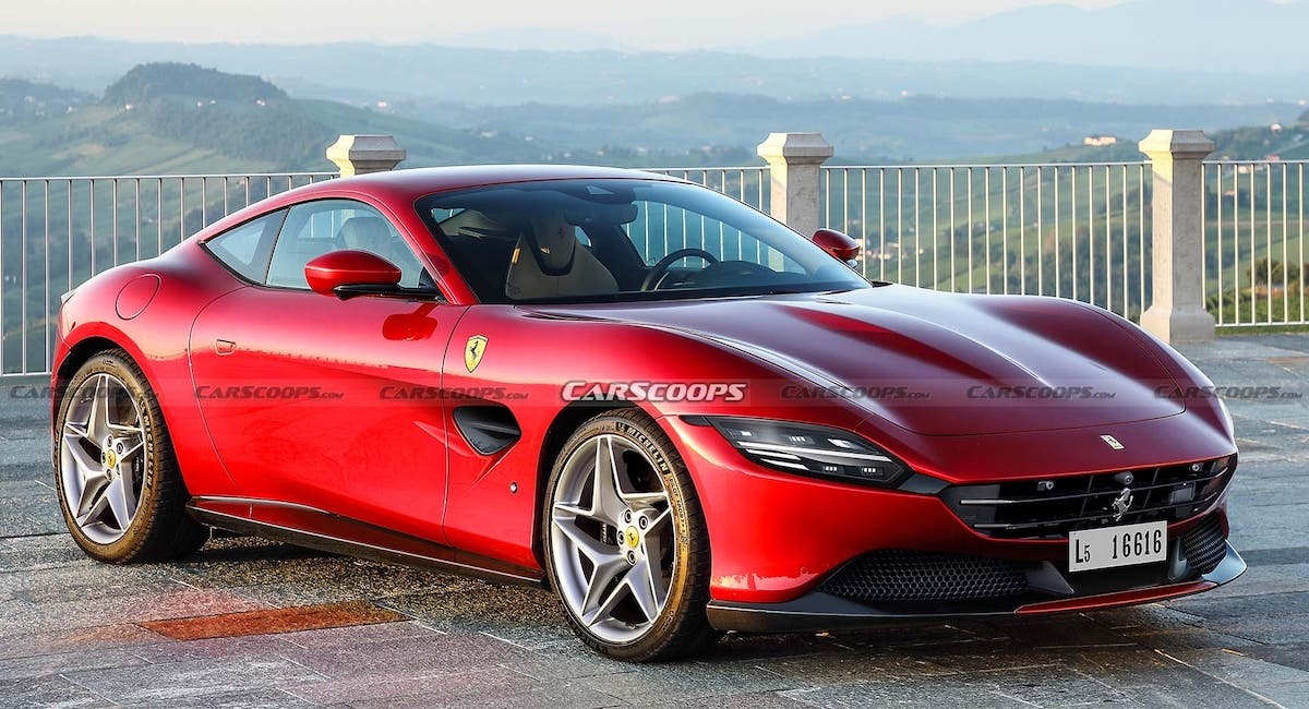 Ferrari Roma M render