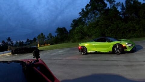 Ferrari SF90 Stradale vs McLaren 765LT drag race DragTimes