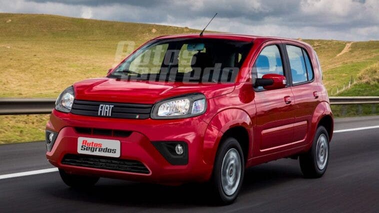 Fiat Uno 2022 render