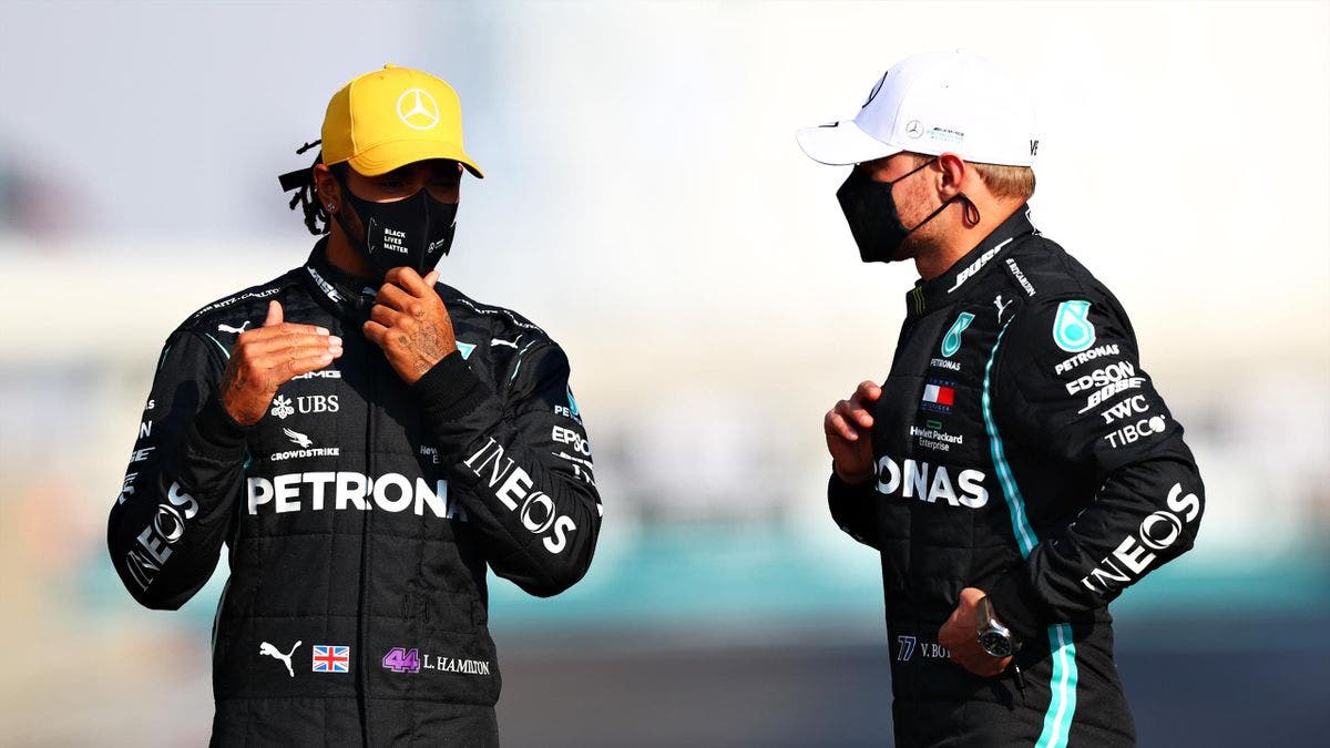 Lewis Hamilton e Valtteri Bottas