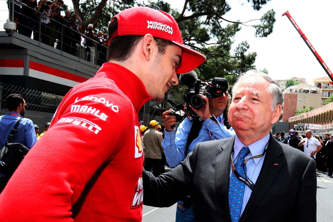 Jean Todt e Charles Leclerc