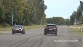 Jeep Grand Cherokee Trackhawk drag race