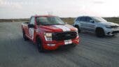 Jeep Grand Cherokee Trackhawk vs Ford F-150 drag race