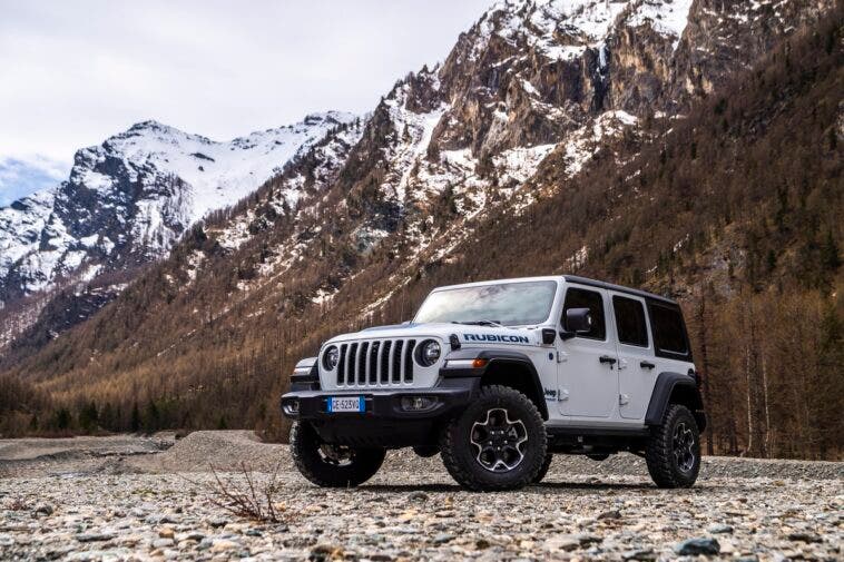 Jeep Wrangler 4xe 2022 Italia