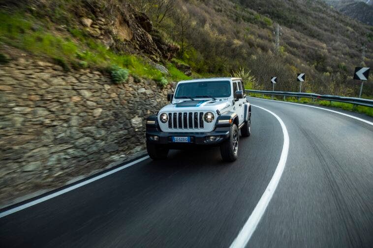 Jeep Wrangler 4xe 2022 Italia