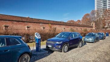 Leasys Rent nuove colonnine ricarica Torino