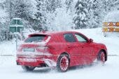 Maserati Grecale Trofeo test invernali foto spia