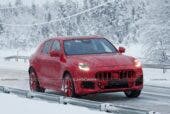 Maserati Grecale Trofeo test invernali foto spia