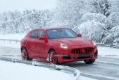 Maserati Grecale Trofeo test invernali foto spia