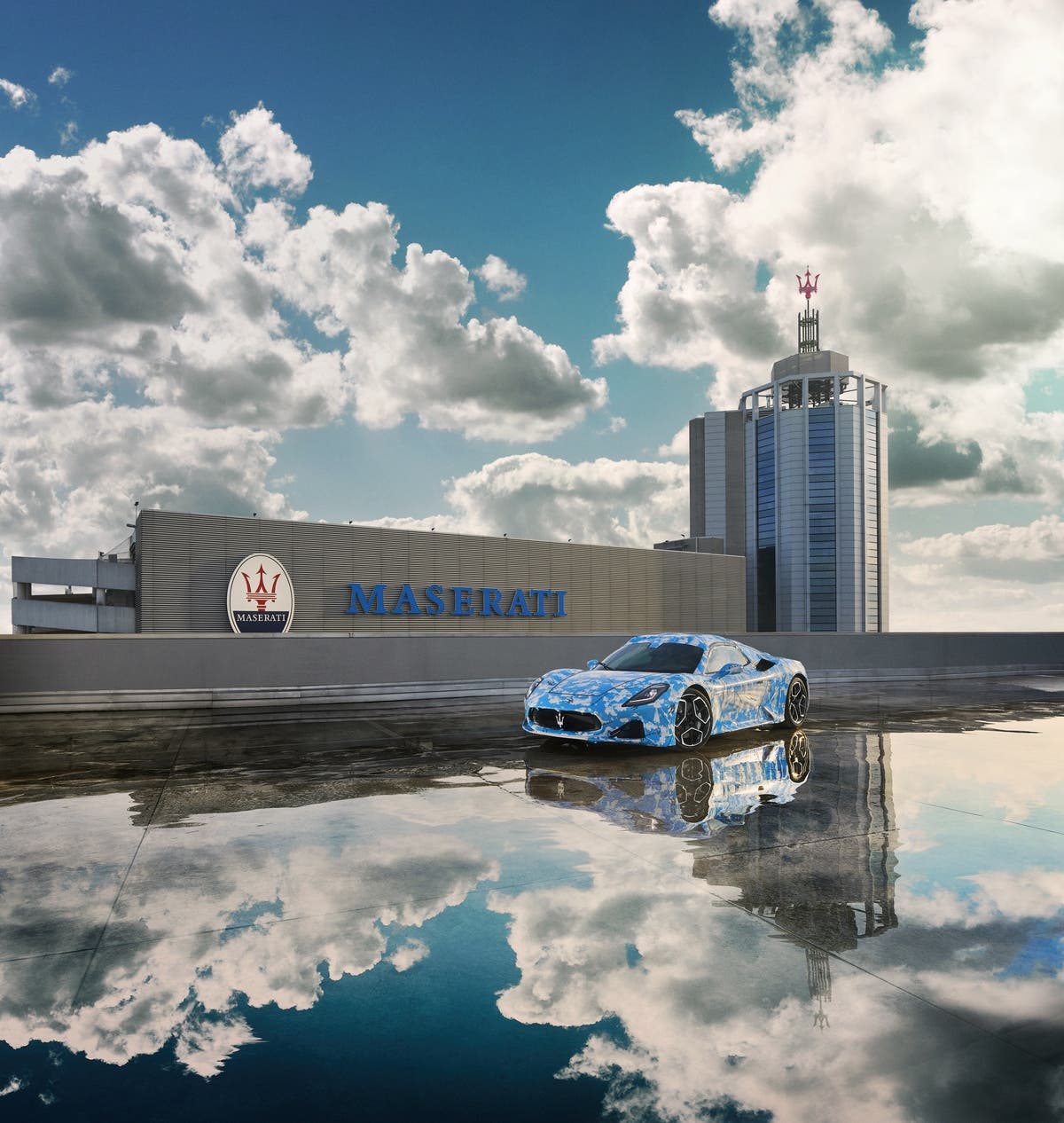 Maserati MC20 cabrio prototipo ufficiale foto
