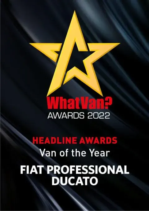 Nuovo Fiat Ducato What Van? Awards 2022