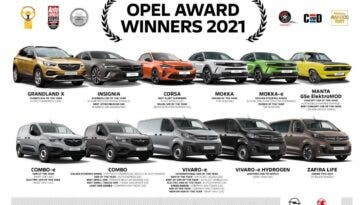 Opel premi vinti 2021