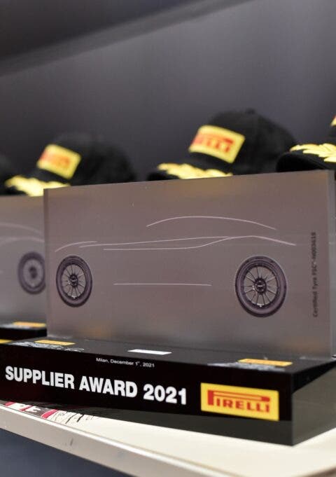 Pirelli Supplier Award 2021