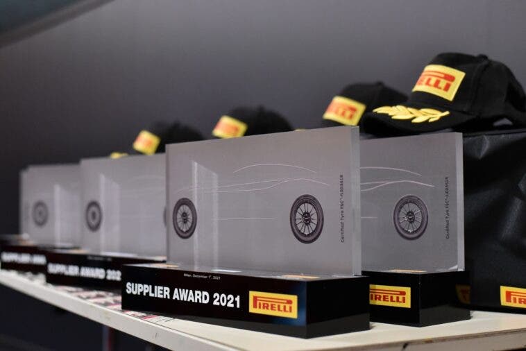 Pirelli Supplier Award 2021