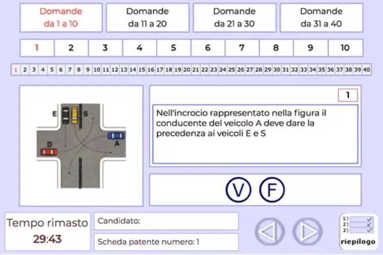 quiz teoria patente 1