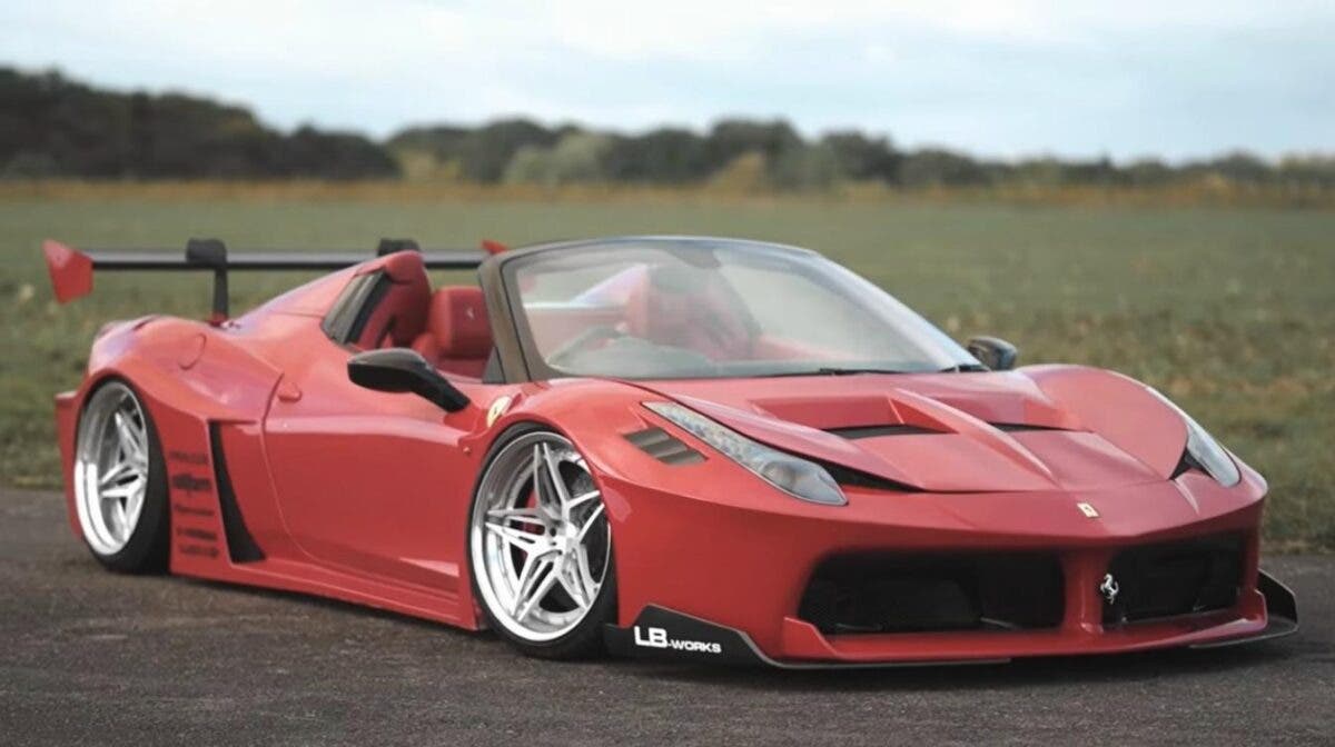 tuning ferrari 458 spider