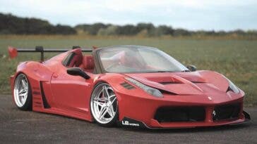 tuning ferrari 458 spider