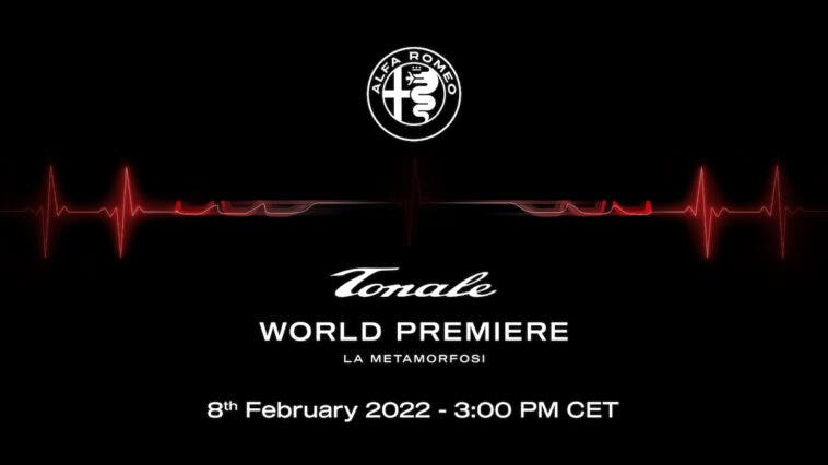 Alfa Romeo Tonale teaser presentazione