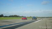 Ferrari 812 Superfast vs Aston Martin DBS Superleggera drag race