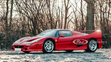 Ferrari F50 1996 asta RM Sotheby's