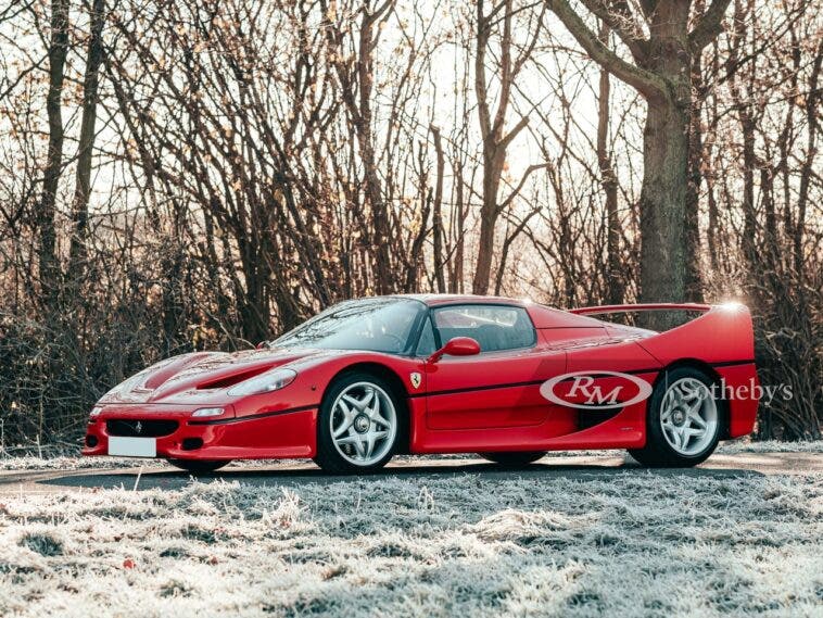 Ferrari F50 1996 asta RM Sotheby's