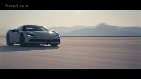 Ferrari SF90 Stradale Bonneville Salt Flats