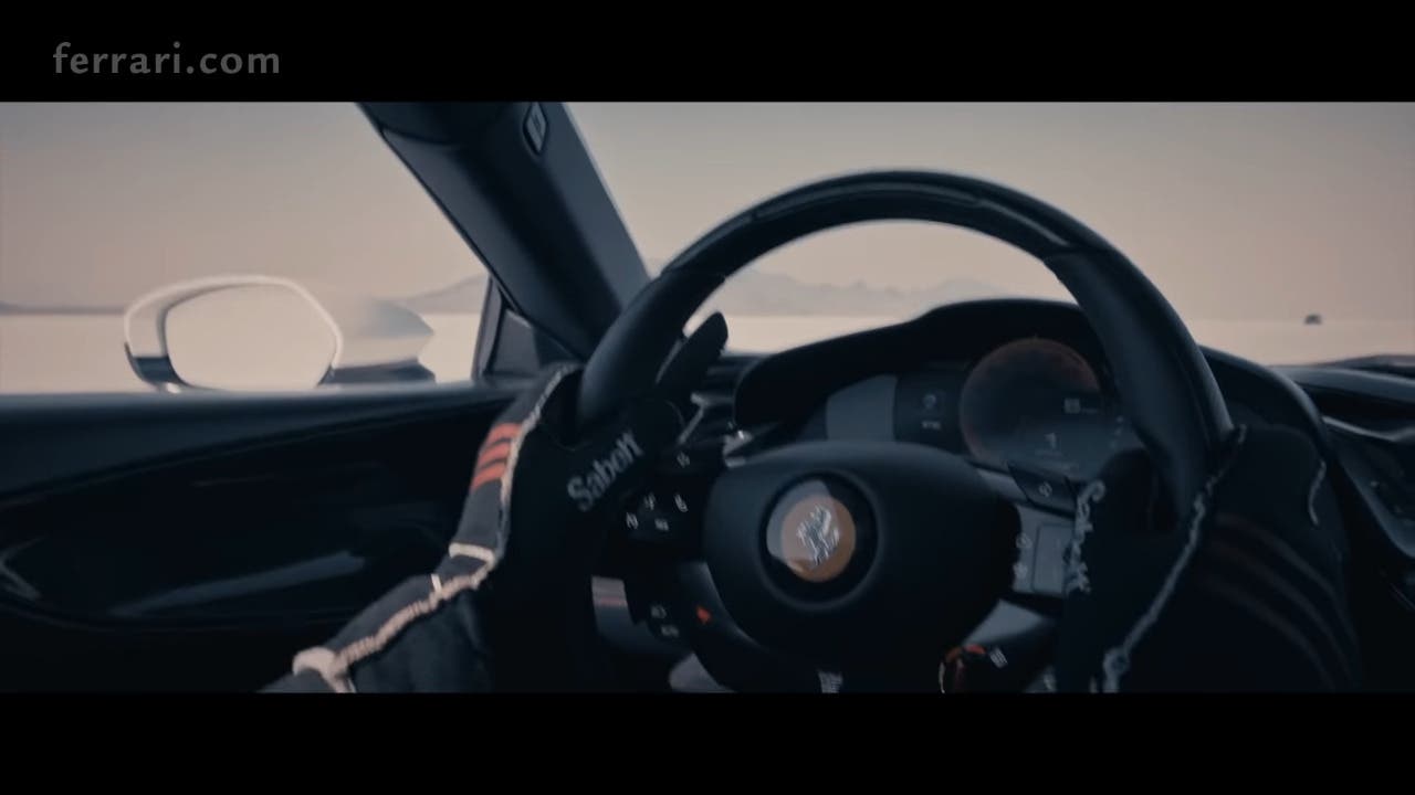 Ferrari SF90 Stradale Bonneville Salt Flats