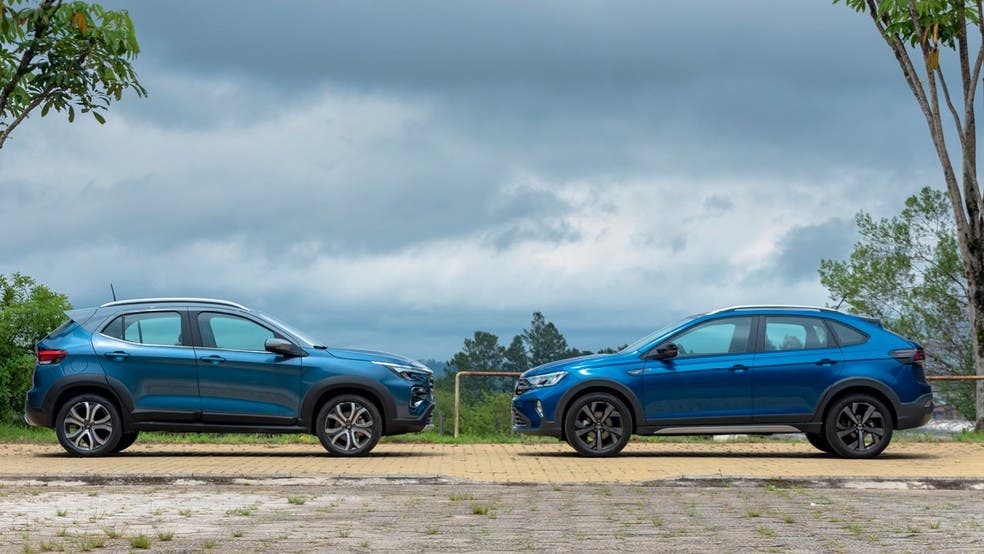 Fiat Pulse e Volkswagen Nivus