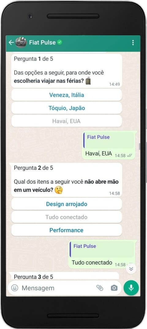 Fiat Pulse realtà aumentata