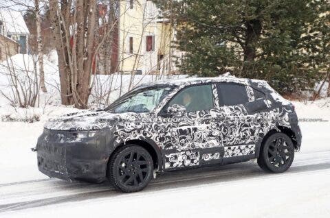 Fiat nuovo crossover prototipo foto spia