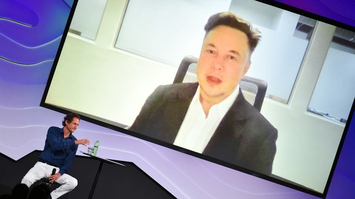 John Elkann Elon Musk