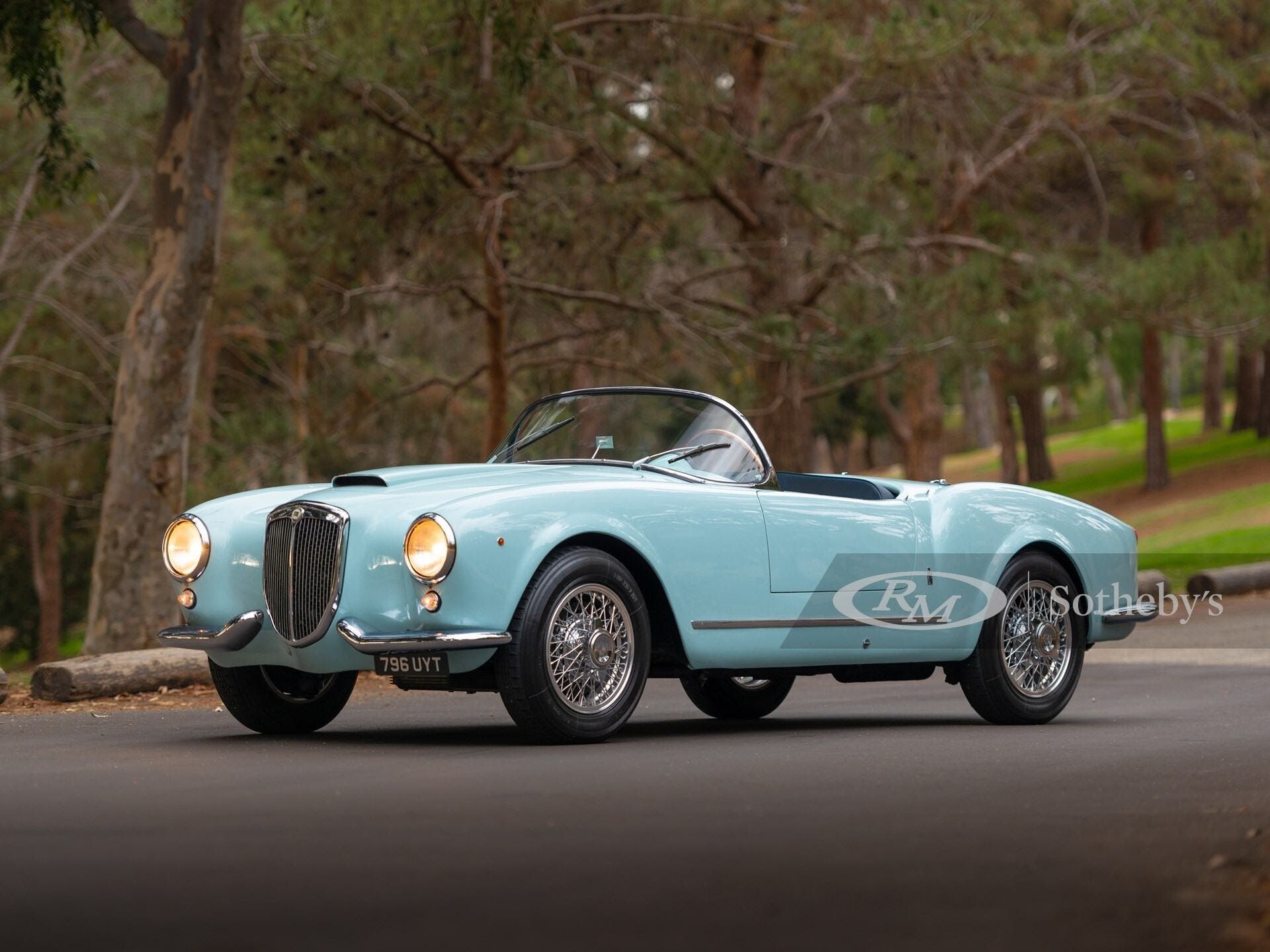 Lancia Aurelia B24S Spider America all’asta un raro esemplare del 1955