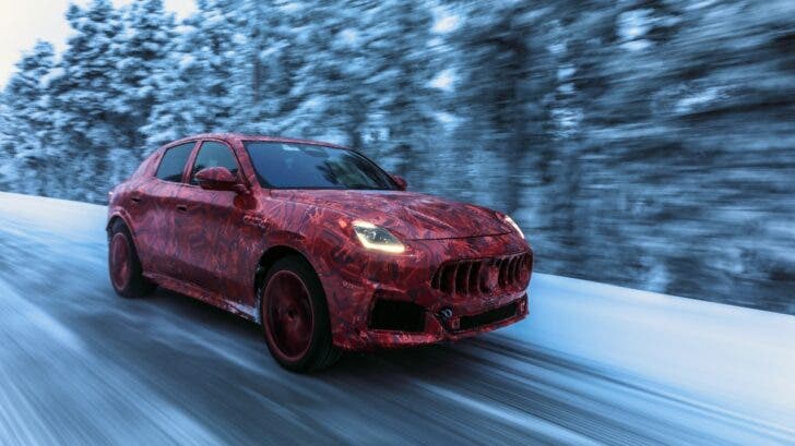Maserati Grecale test Svezia foto