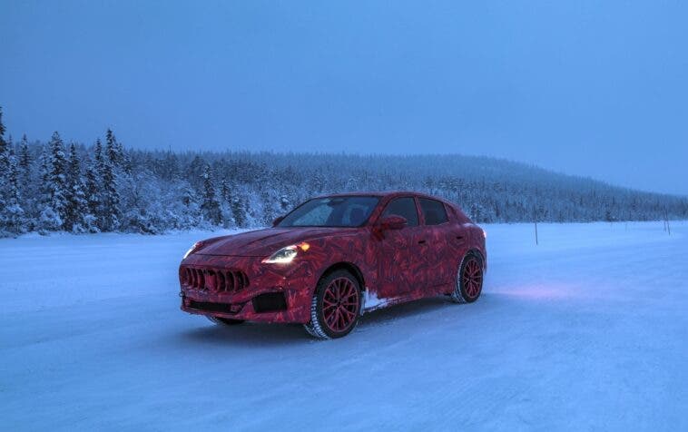 Maserati Grecale test Svezia foto