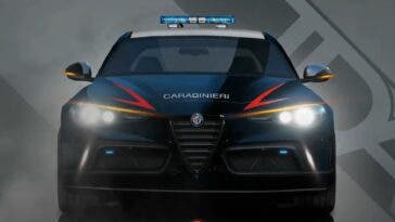 Nuova Alfa Romeo Giulia Carabinieri 2023