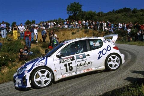 Peugeot 206 WRC 1999 in vendita
