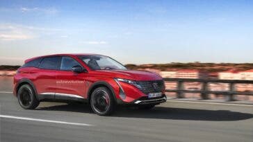 Peugeot 4008 2023 render