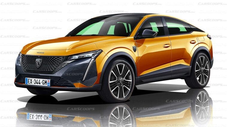 Peugeot 4008 render