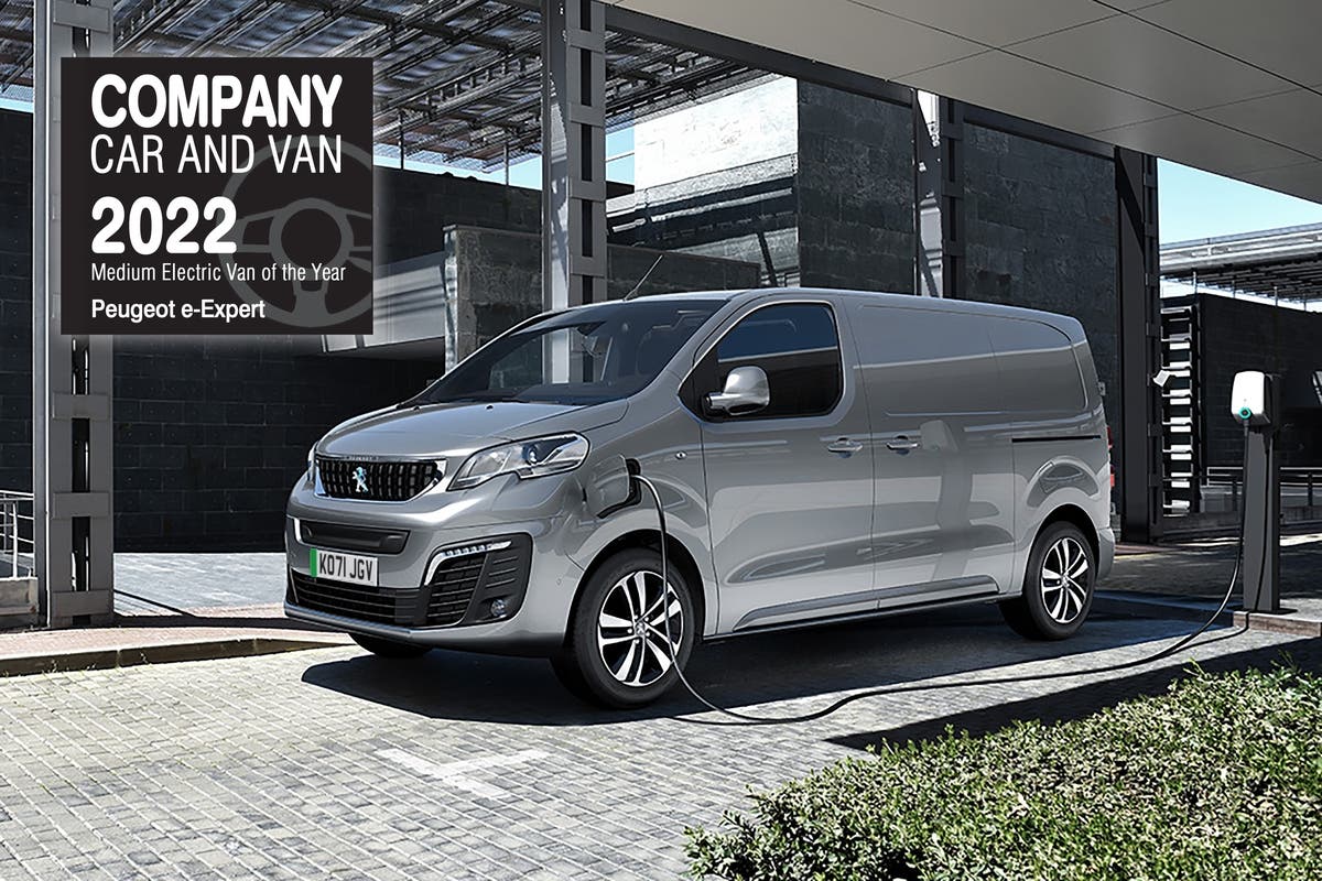 Peugeot e-Expert Company Car & Van Awards 2022