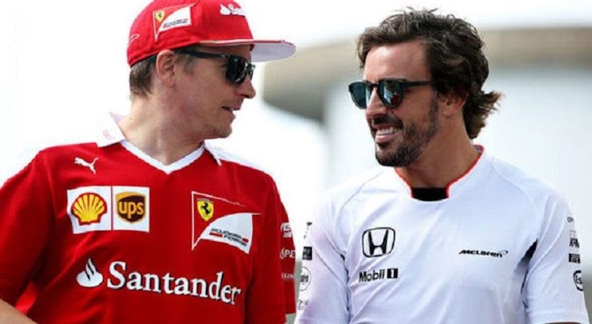 Raikkonen e Alonso