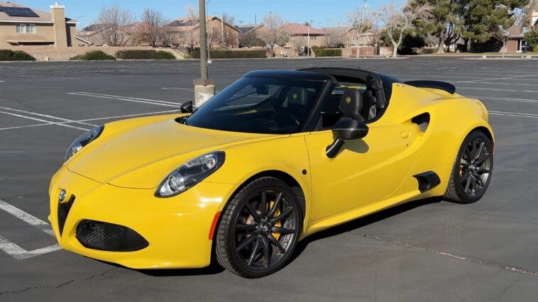 Alfa Romeo 4C Spider Doug DeMuro