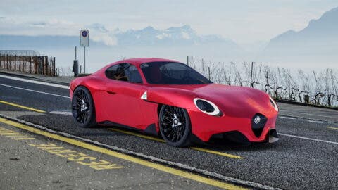 Alfa Romeo Disco Volante omaggio