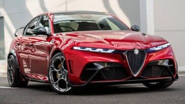 Alfa Romeo Giulia GTAm restyling render