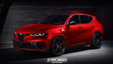 Alfa Romeo Tonale GTA render