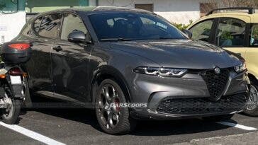 Alfa Romeo Tonale prototipo senza camuffamento