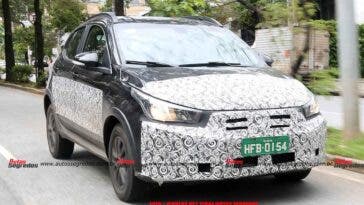 Fiat Argo Trekking 2023 foto spia