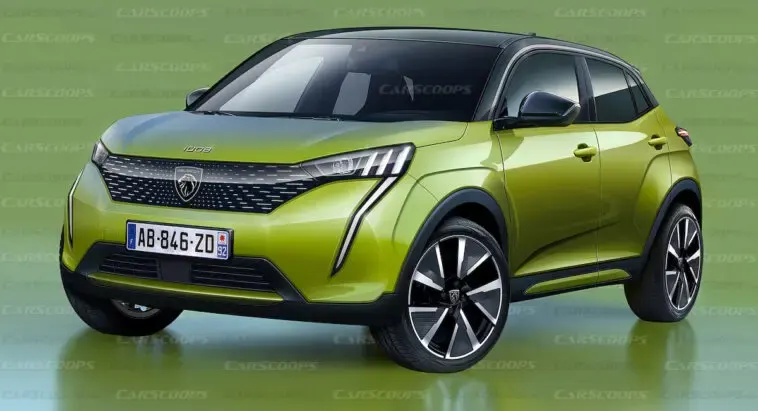 Peugeot 1008 render